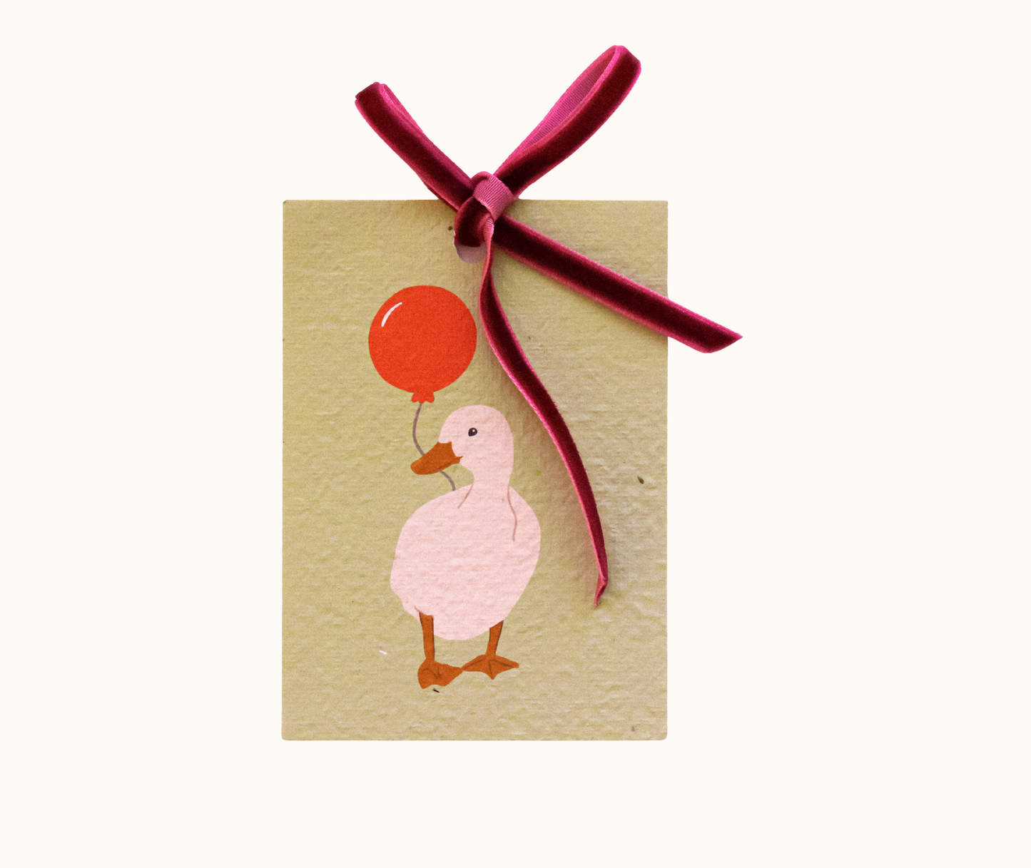 Birthday Goose Eco-luxe Plantable Gift Tag - Wholesale