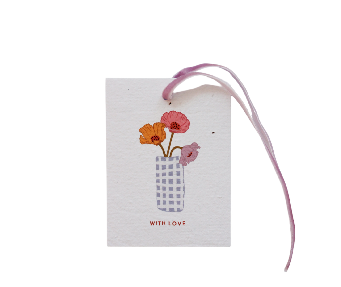 With Love Eco-luxe Plantable Gift Tag - Wholesale