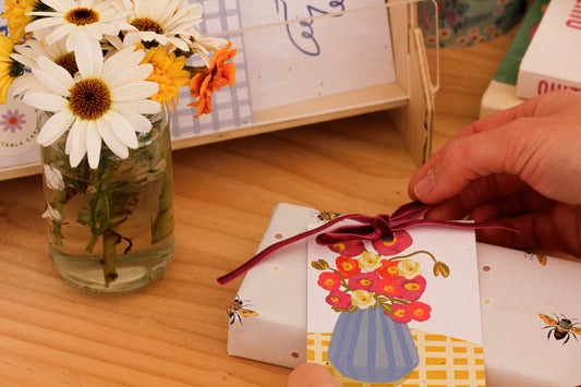 Poppies Eco-luxe Plantable Gift Tag