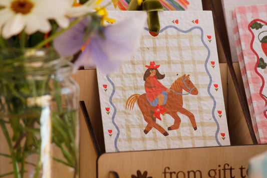 Pony Club Eco-luxe Plantable Gift Tag