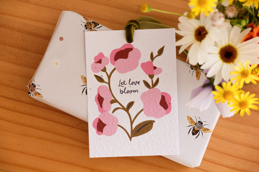 Let Love Bloom Eco-luxe Plantable Gift Tag