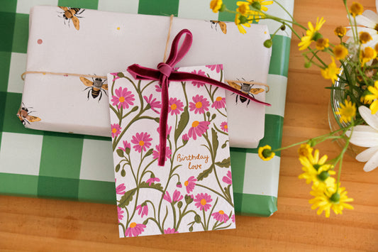 Birthday Love Eco-luxe Plantable Gift Tag