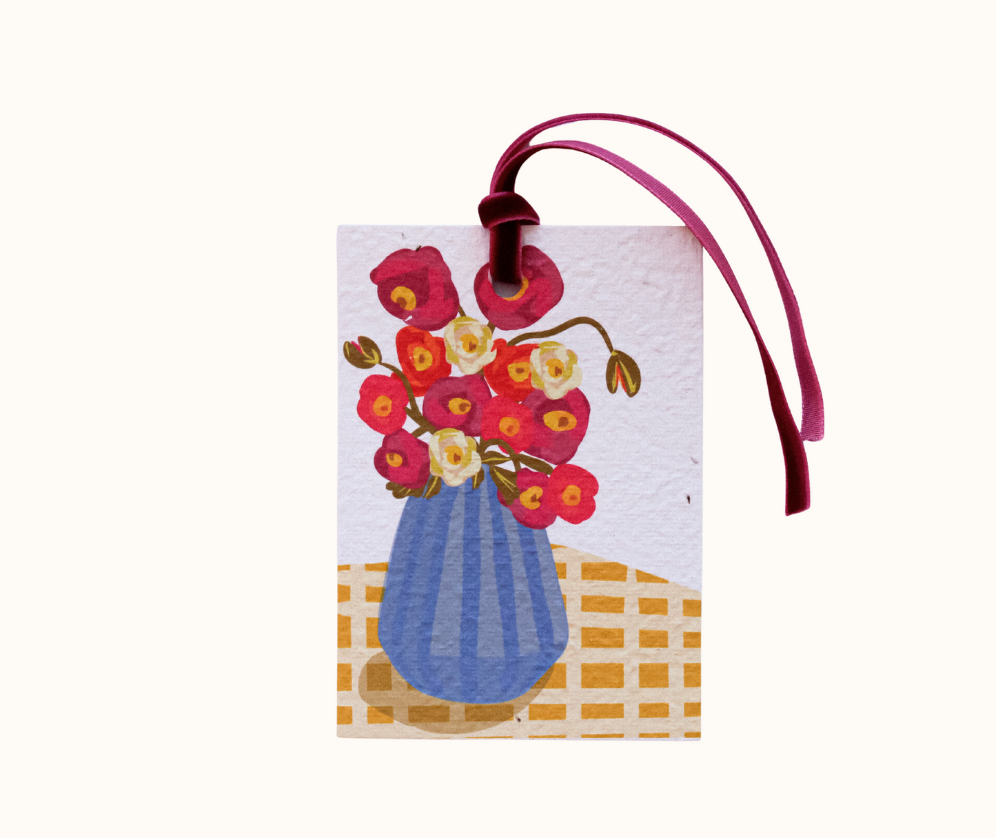Poppies Eco-luxe Plantable Gift Tag - Wholesale