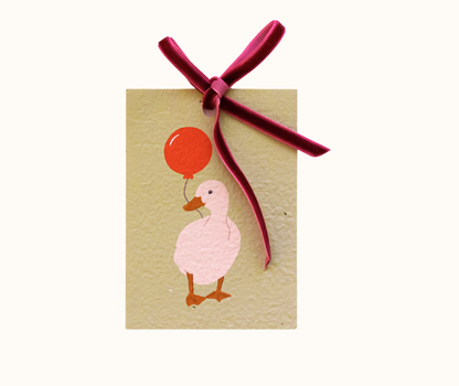 Birthday Goose Eco-luxe Plantable Gift Tag - Wholesale